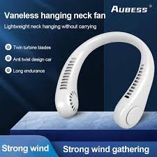 Portable Bladeless Hanging Neck Fan - (IMPORTED)